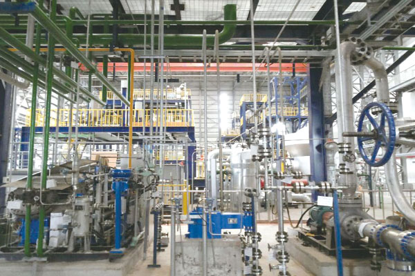 清華核能院國家重大專項高溫氣冷堆示范電站——主氦風機試驗回路項目 該項目是我公司制造、安裝總承包項目，現(xiàn)已安裝完畢，氦檢密封試驗一次成功